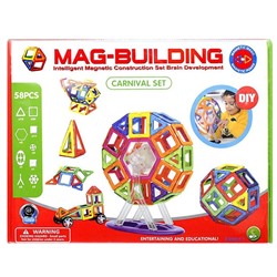 Магнитный конструктор Mag-Building 58 деталей