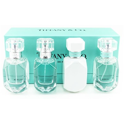 Подарочный парфюмерный набор Tiffany & Co Eau De Parfum 4 x 30 ml