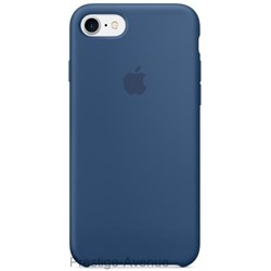 Силиконовый чехол для iPhone 7/8 -Глубокий синий (Ocean Blue)