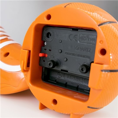 Настольная лампа "Баскетбол" E14 15Вт оранжево-белый 6х30х32,5 см RISALUX