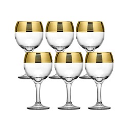 Набор 6-ти бокалов для красного вина ЛОФТ 240мл MS163/88