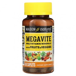 Mason Natural, Megavite, Multivitamin & Minerals, 60 Caplets