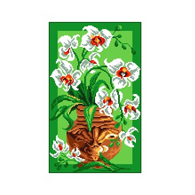 Рисунок на канве МАТРЕНИН ПОСАД арт.28х37 - 0746 Орхидеи