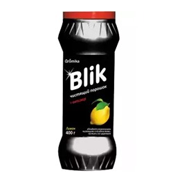 АРОМИКА "BLIK" (400г) Чистящий порошок ЛИМОН + АНТИЖИР. (20)