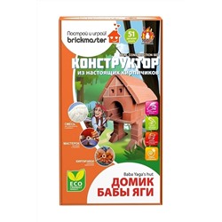 БрикМастер. Конструктор-кирпичики арт.606 "Домик Бабы Яги" /12