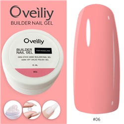 Oveiliy, Моделирующий гель Builder Nail Gel #06, 15 мл