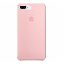 Жемчужно-розовый силиконовый чехол для Айфон 7/8 Plus Silicone Case