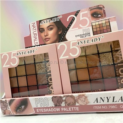 Тени для век ANYLADY Pro Eyeshadow Palette 25 colors (52)