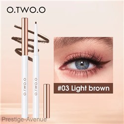 O.TWO.O Гелевая подводка для глаз Gel Eyeliner Waterproof Soft Eye Liner Pencil Quick Dry Makeup SC028 №03 - Light Brown