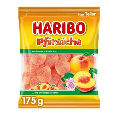 Мармелад жевательный Haribo Pfirsiche 175 г