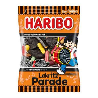 Мармелад Haribo Lakritz Parade 175гр