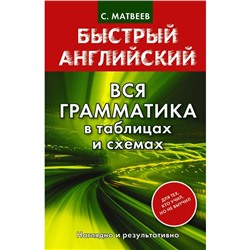 Справочник. Вся грамматика в таблицах и схемах, инт. обл. Матвеев С. А.