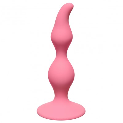 Анальная пробка Curved Anal Plug Pink 4105-01Lola