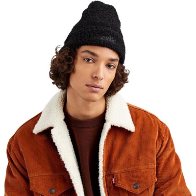 Шапка мужская Levis Men Cozy Beanie, размер OS Tech size