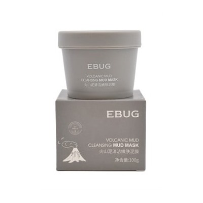 Очищающая грязевая маска  EBUG Volcanic Mud Cleansing Mud Mask 100 гр с вулканическим пеплом