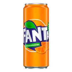 Газированный напиток Fanta Orange Slim 330мл. Венгрия