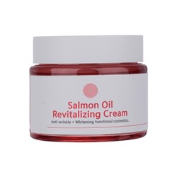 Крем для лица Eyenlip Salmon Oil Revitalizing Cream, восстанавливающий, с маслом лосося, 80 г