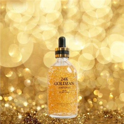 Сыворотка для лица 24K Goldzan Ampoule 99,9% Pure Gold 100 мл оптом