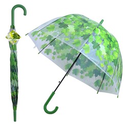 Зонт "Листья" (полуавтомат) D80см.