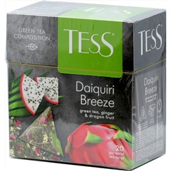 TESS. Pyramids Collection. DAIQUIRI BREEZE (зеленый) карт.пачка, 20 пирамидки