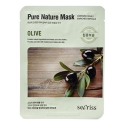 БВ Anskin Secriss маска д/лица ткань Olive 25г 920066