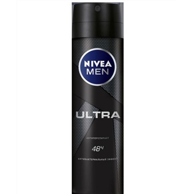 Дезодорант Спрей NIVEA MEN Антиперспирант Ultra Антибактериальный Эффект 150 мл (80027)