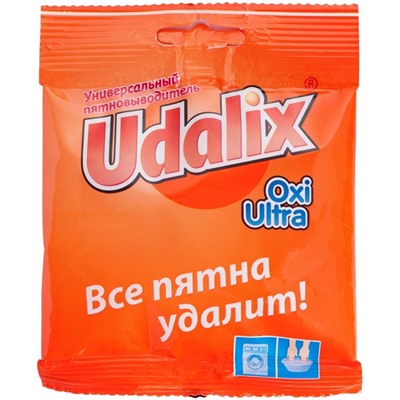 Универсальный пятновыводитель Udalix Oxi ultra 80г.