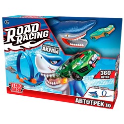 Автотрек ROAD RACING с акулой 1 машинка,1 петля RR-TRK-257-R в Самаре