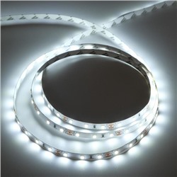 Светодиодная лента Ecola PRO 5 м, IP20, SMD2835, 60 LED/м, 8 Вт/м, 12 В, 6000К