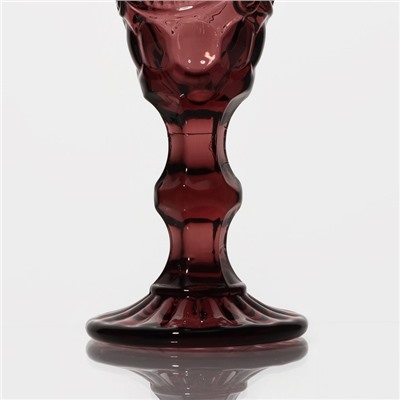 Набор бокалов из стекла для шампанского Magistro «Ла-Манш», 160 мл, 7×20 см, 2 шт, цвет розовый