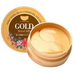 Патчи для глаз Petitfee KOELF Gold & Royal Jelly Eye Patch, 60шт