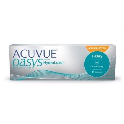 Acuvue Oasis 1-Day with HydraLuxe for Astigmatism (30линз) (рецептурные линзы срок исполнения заказа 3-30дней)