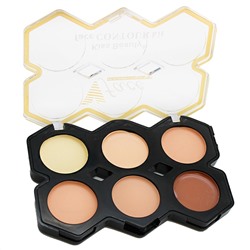 Консилер для лица Kiss Beauty V Face Contour Kit, тон 02