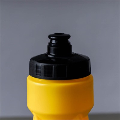 Бутылка для воды COMIRON "Advance" с одноцветным принтом. Жёлтая. 850 мл./711468 /FWCPE-281Сy / уп 1