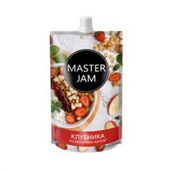 Клубника джем на яблочном муссе “MASTER JAM” 250 г САВА