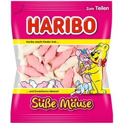 Конфеты жевательные HARIBO (Сладкие Мыши) 175 г