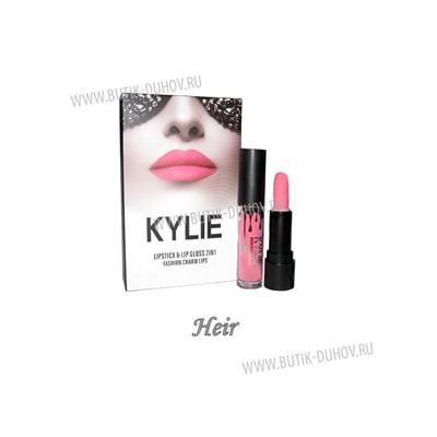 Помада+блеск Kylie  Fashion Charm Lips (1шт) Heir