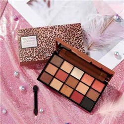 Тени для век La mei la Speed Running Color Leopard Eye Shadow Tray 15 color