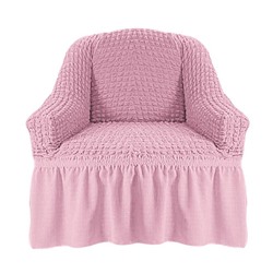 Чехол на кресло розовый 2шт