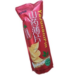 Чипсы Shuyangyang Yam Chip томатные 90гр.