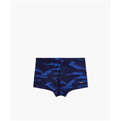 Купальные шорты мужские Atlantic, 1 шт. в уп., полиамид, голубые + темно-синие, KMS-318