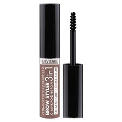 Гель-корректор  для бровей с микрофиброй Brow Styler тон 03 3в1, 5,5г