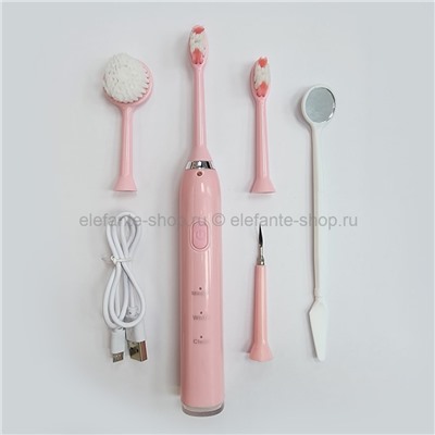 Зубная щетка Electric Teeth Cleaner Pink BK-8 (BJ)