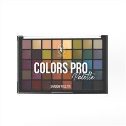 Палетка теней для век TE-40C "Colors Pro Palette" тон Crystal (40 тонов)