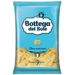 «Bottega del Sole», макаронные изделия «Рожки», 400г