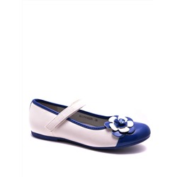 Туфли для девочек R017914205, синий, белый