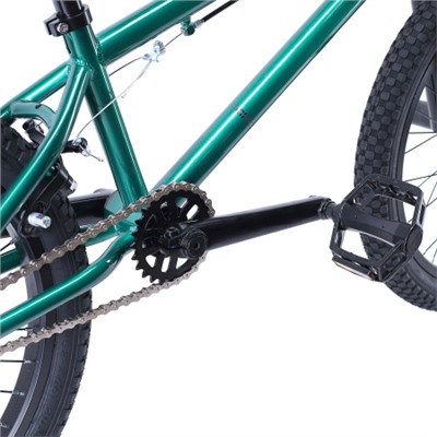 Велосипед BMX 20" COMIRON GEEK, Рама 20.5" dark green metallic