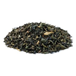 Чай зелёный байховый с добавками жасмина китайский Хуа Чжу Ча (Зелёный с жасмином)  Gutenberg