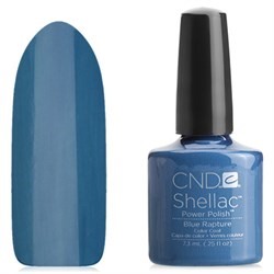 Гель лаки CND Shellac цвет Blue Rapture