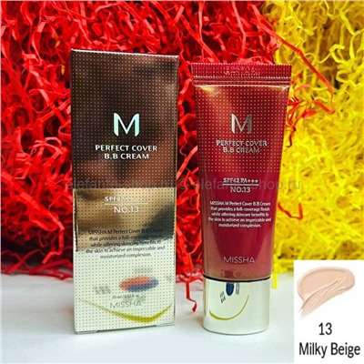 ББ крем Missha M Perfect Cover BB Cream SPF42/PA+++ #13 20ml (13)